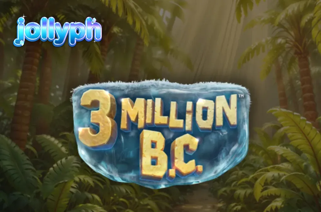 Isang makulay na prehistoric na tema ng slot na 3 Million B.C. na may mga caveman at dambuhalang bubuyog.